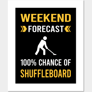 Weekend Forecast Shuffleboard Posters and Art